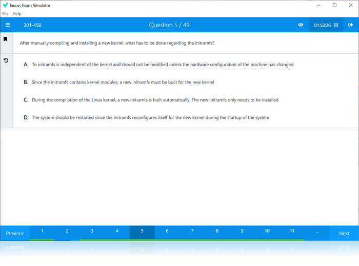 TaurusApps Exam Simulator